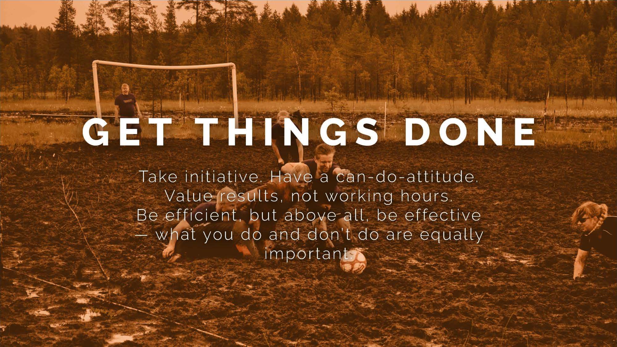 Get things done